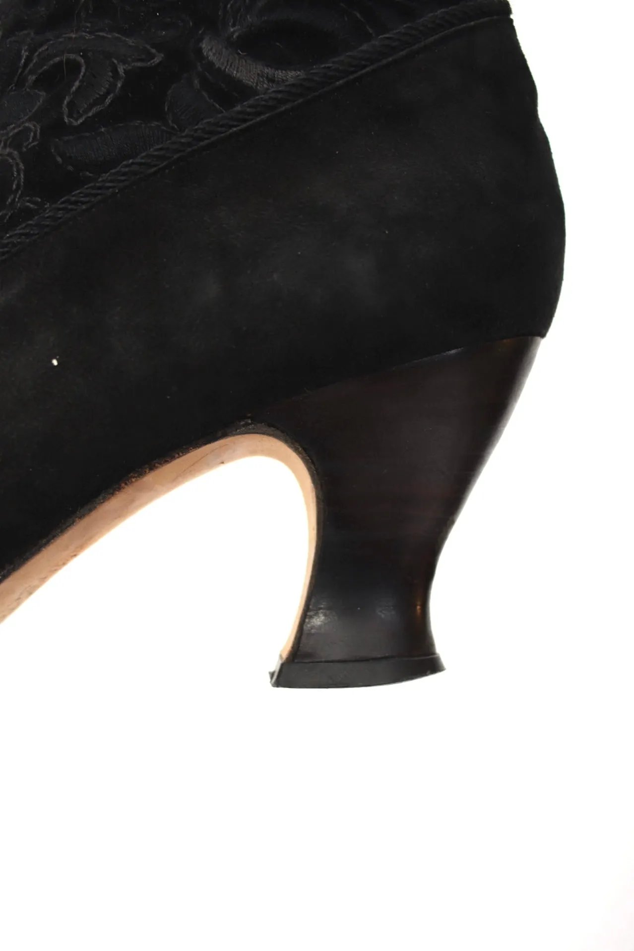 Timothy Hitsman Suede Embroidered Boots