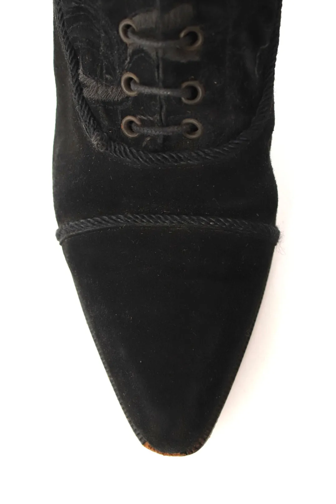 Timothy Hitsman Suede Embroidered Boots