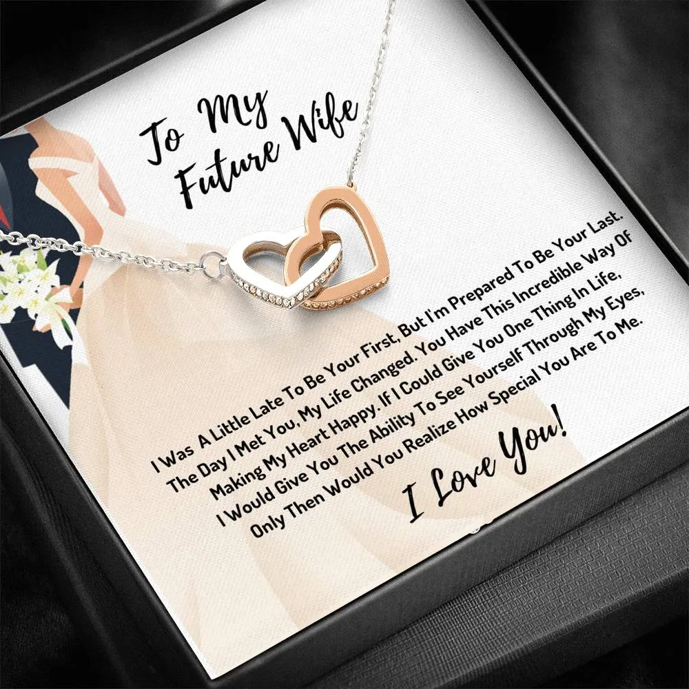 To My Future Wife Hearts Necklace- You Are Special