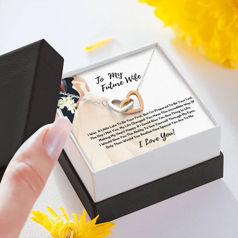 To My Future Wife Hearts Necklace- You Are Special