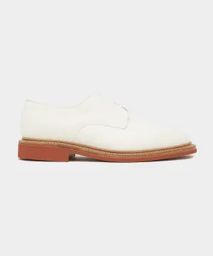 Todd Snyder x Sanders White Suede Buck