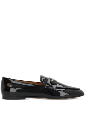 Tod's patent-leather loafers