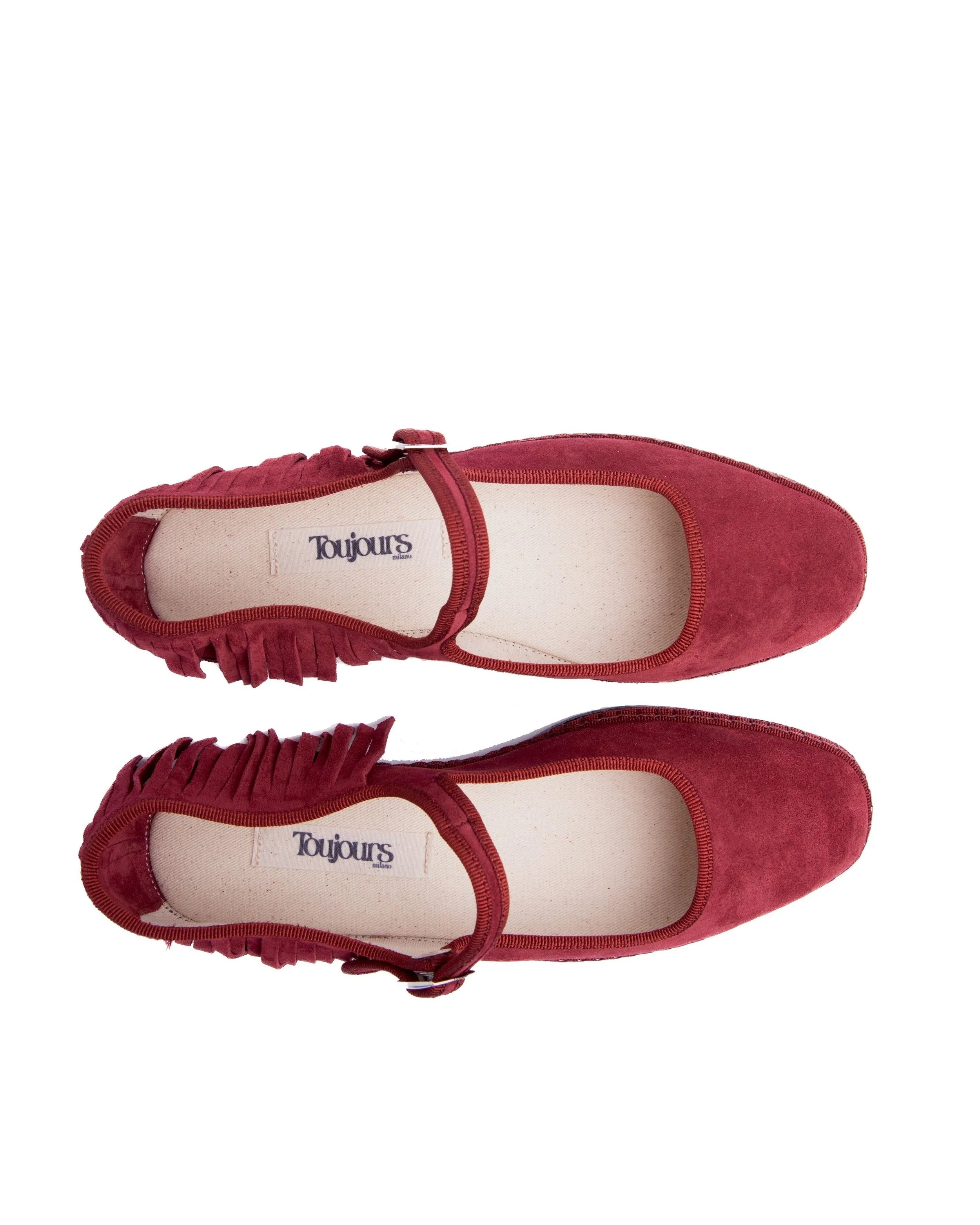TOUJOURS FRINGED MARY JANE