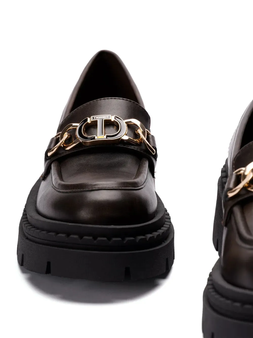 TWINSET Oval T loafers