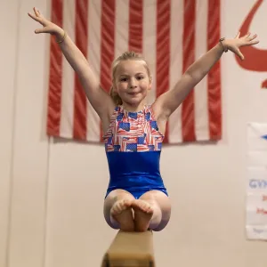 USA Patriotic Flags Leotard