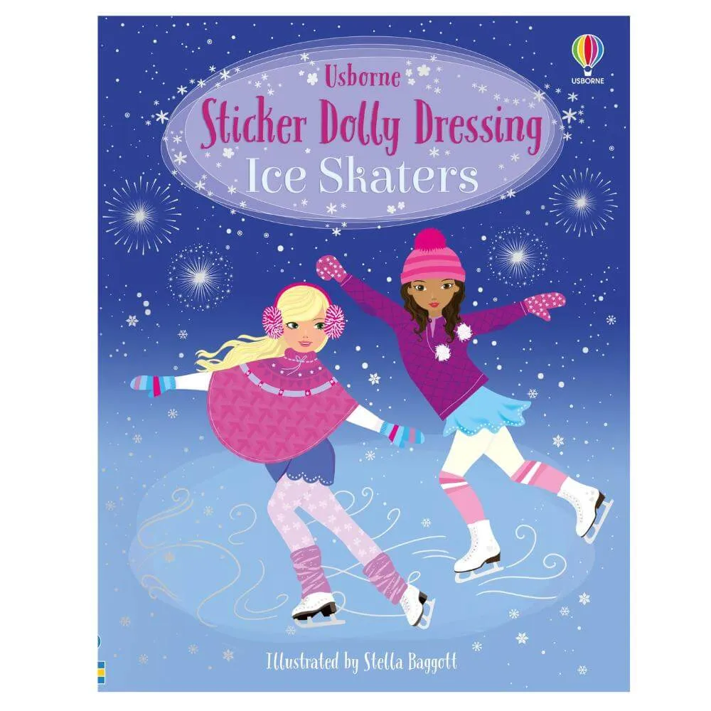 Usborne Ice Skaters Sticker Dolls