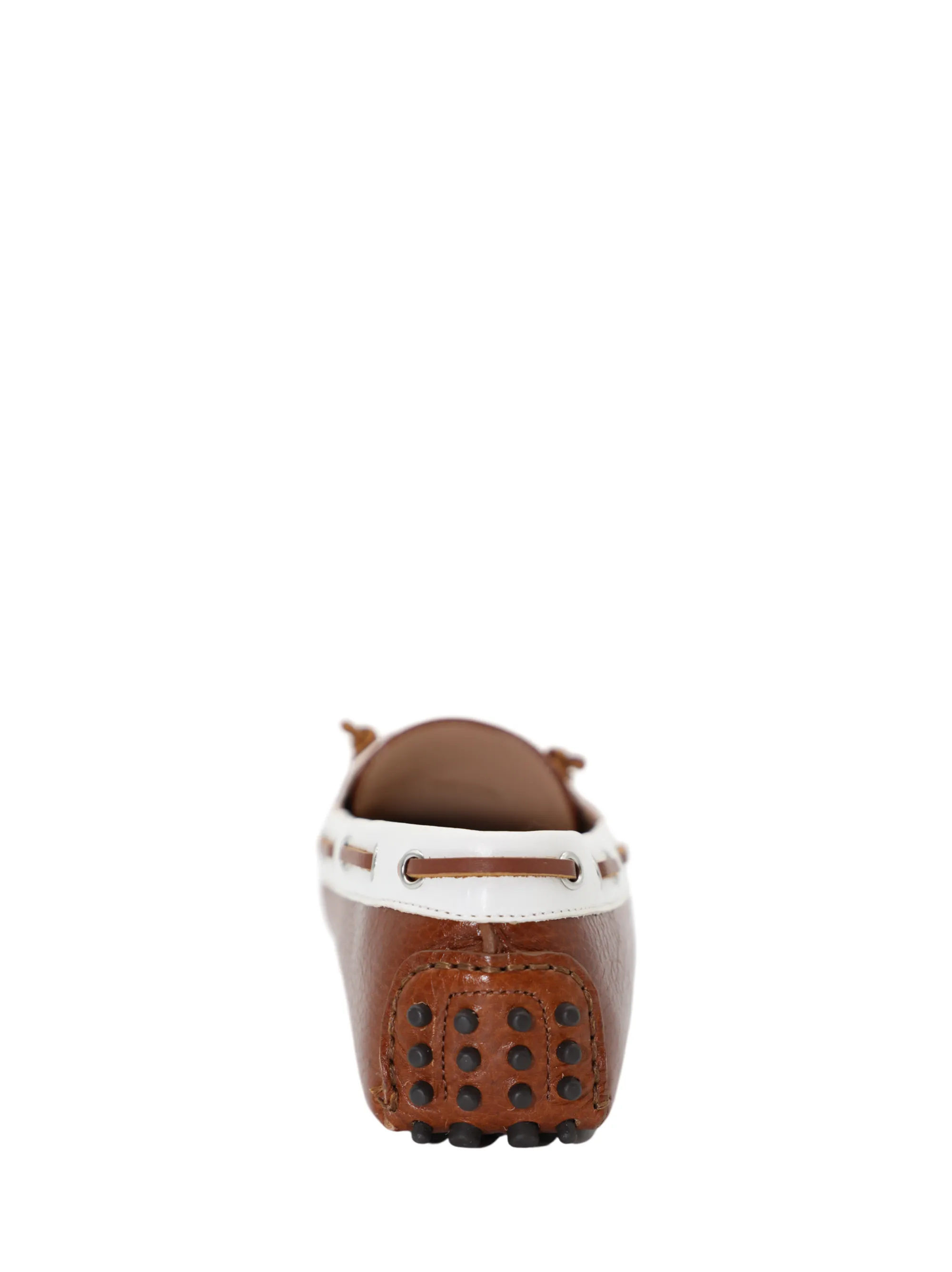 Veronica Beard Jia Boating Loafer in Whiskey/Coconut