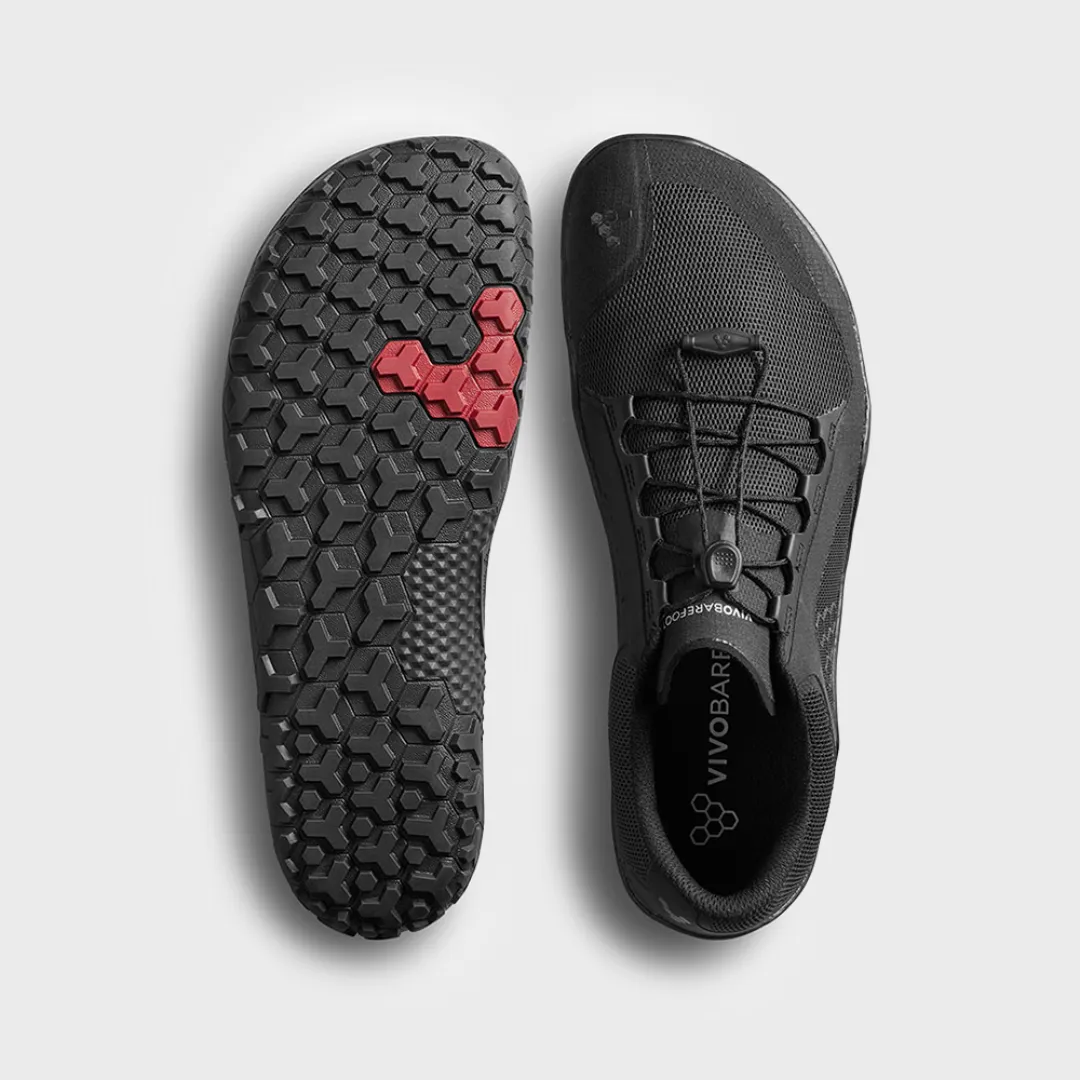 Vivobarefoot - Primus Trail FG 3.5 Mens Obsidian