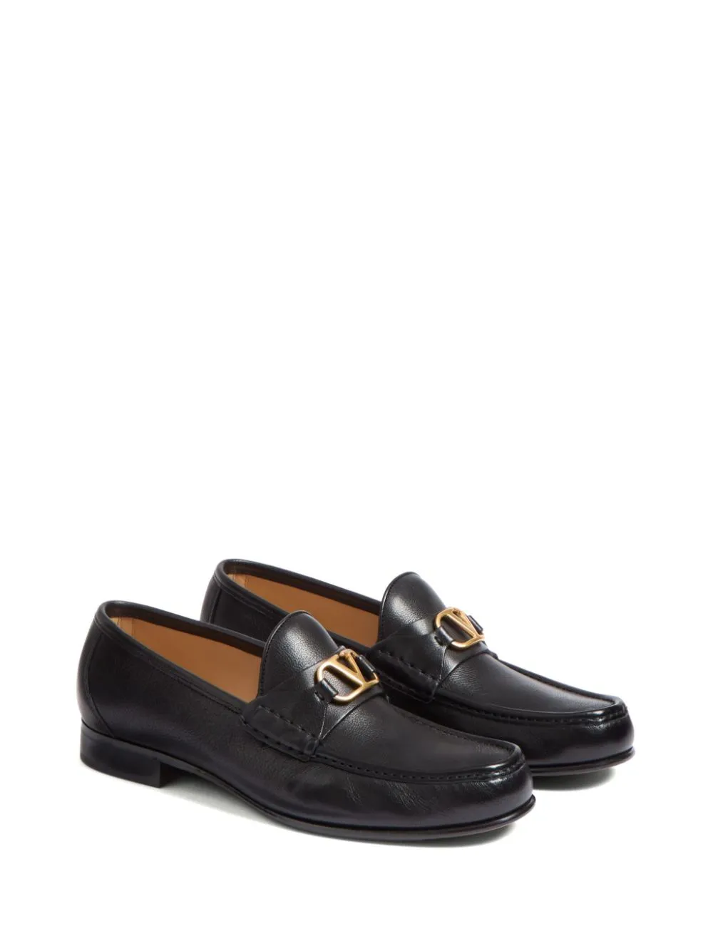 Vlogo signature leather loafers