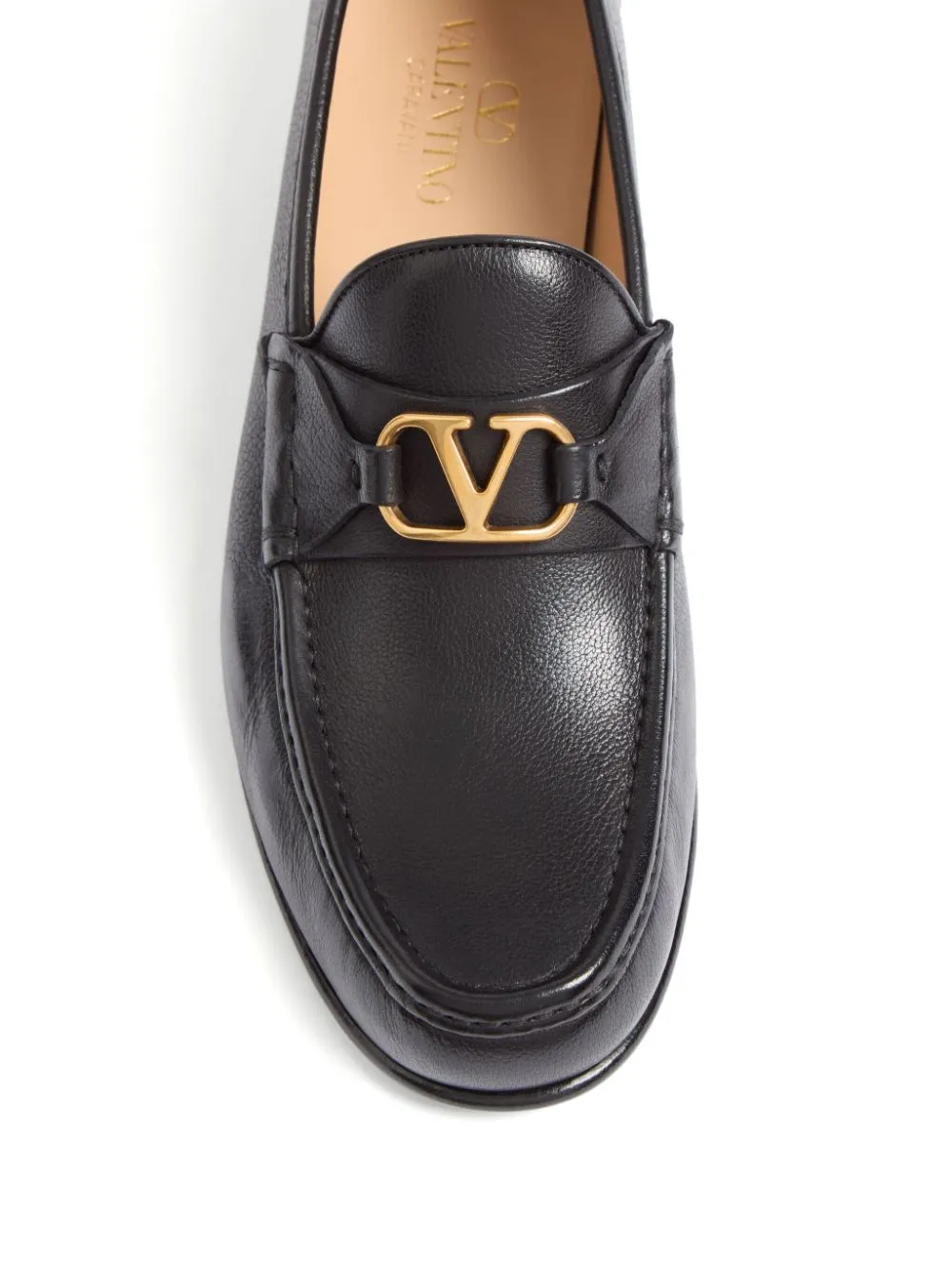 Vlogo signature leather loafers