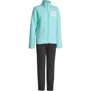 Warm'y Zip Girls' Zip-Up Fitness Tracksuit