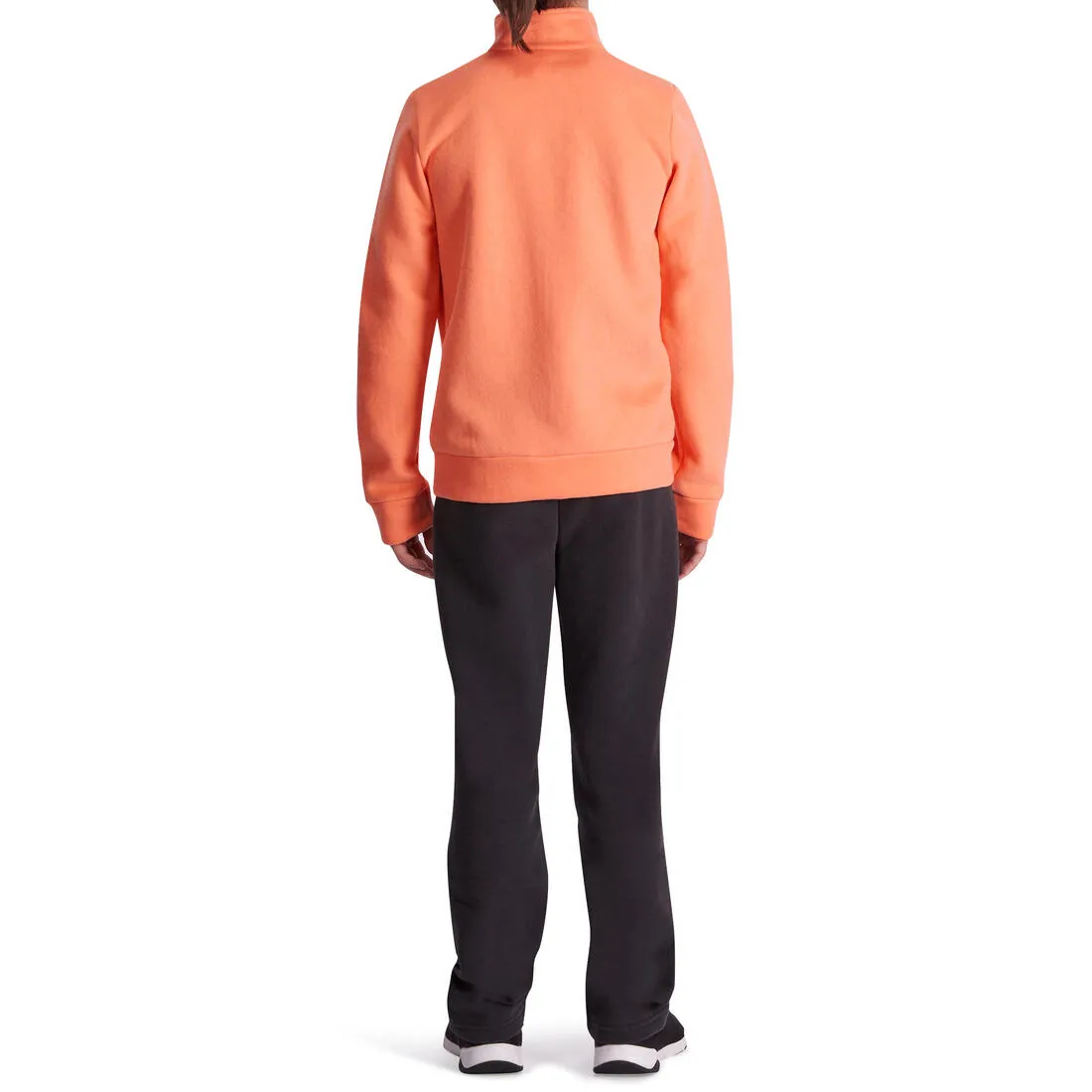 Warm'y Zip Girls' Zip-Up Fitness Tracksuit