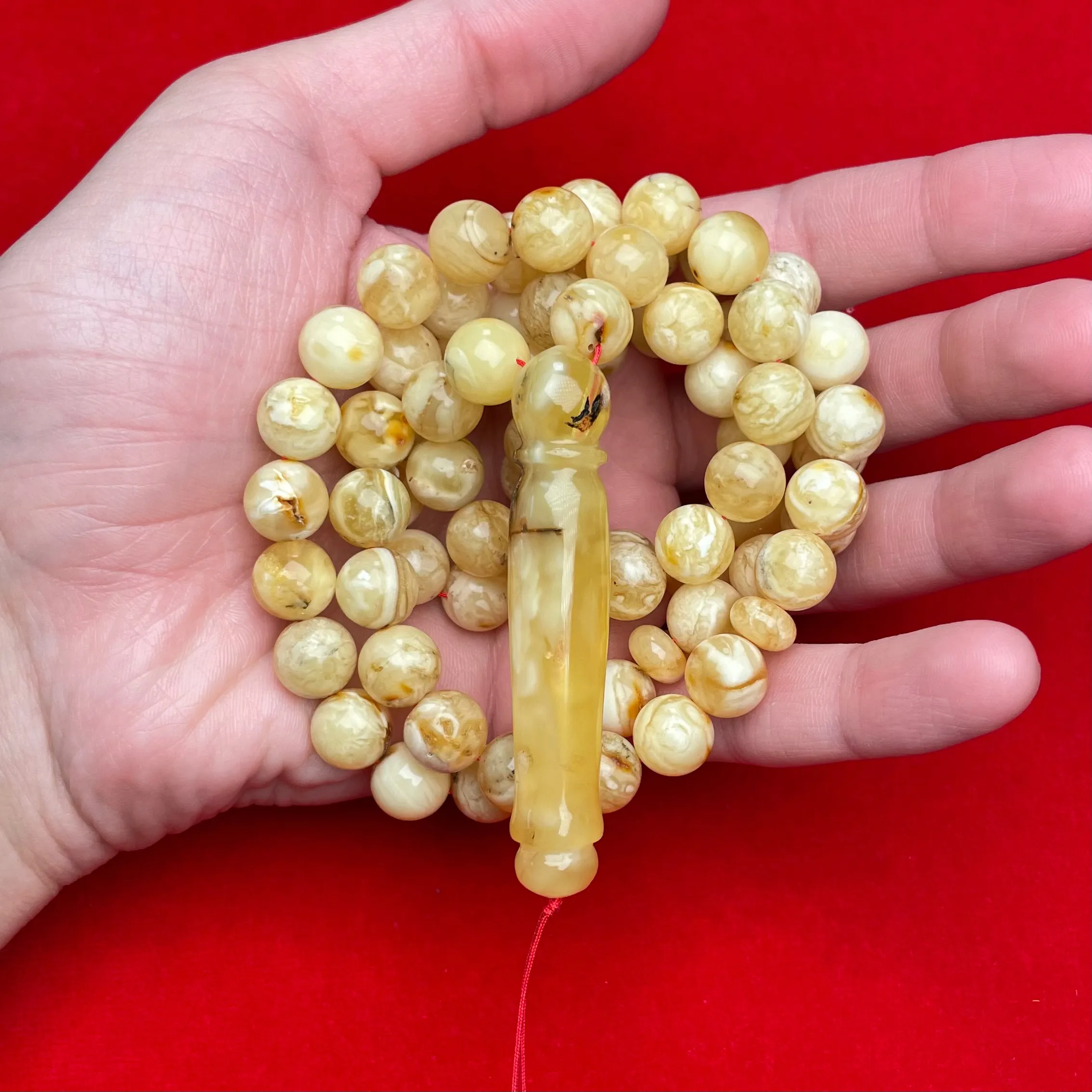 WHITE AMBER MISBAHA 10,7mm 57g