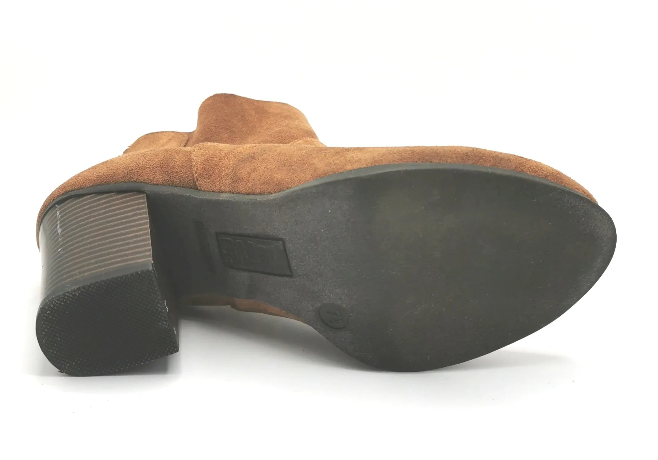 WOMENS SIZE 7.5 - BRASH, Tan Booties EUC B22