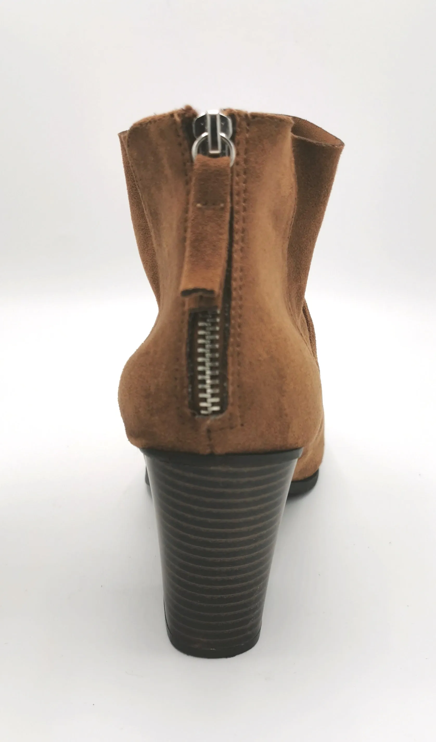 WOMENS SIZE 7.5 - BRASH, Tan Booties EUC B22