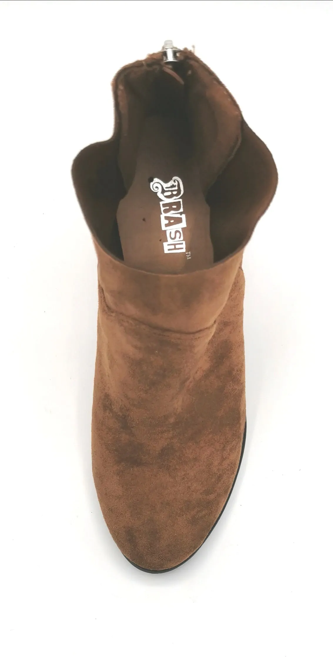 WOMENS SIZE 7.5 - BRASH, Tan Booties EUC B22