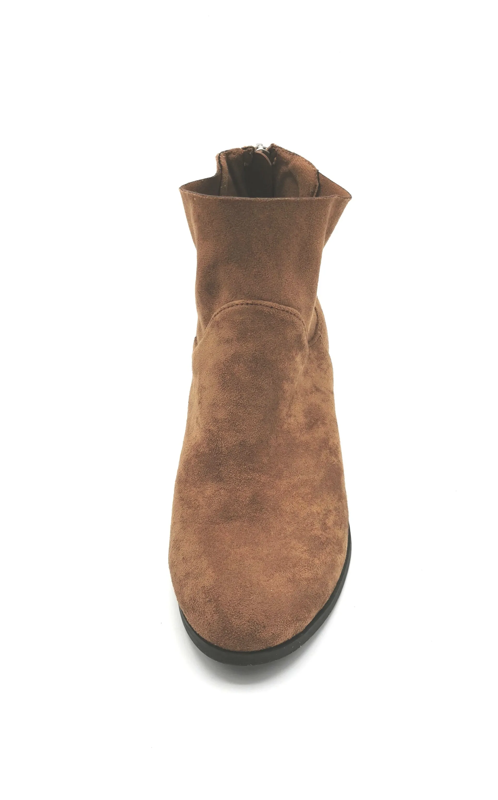 WOMENS SIZE 7.5 - BRASH, Tan Booties EUC B22