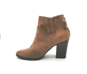 WOMENS SIZE 7.5 - BRASH, Tan Booties EUC B22