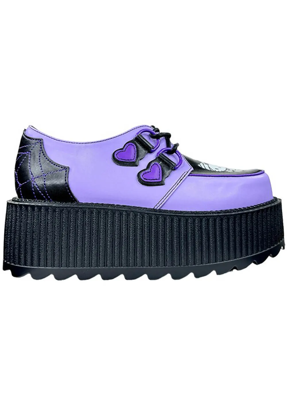 YRU Shoes x Hello Kitty Super Kreep Mummy Creepers Violet