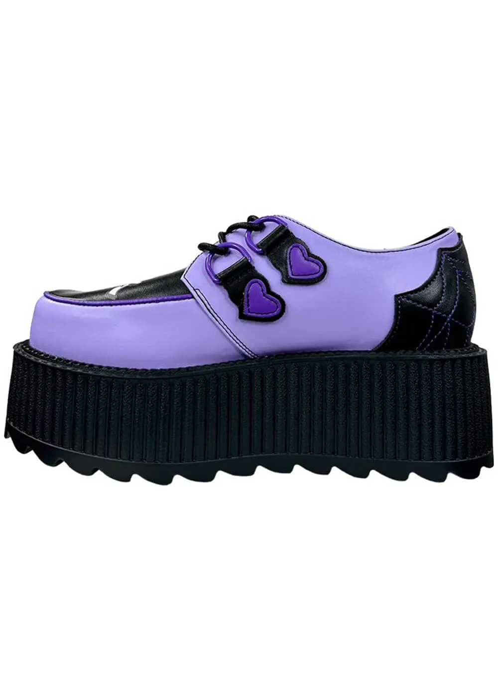 YRU Shoes x Hello Kitty Super Kreep Mummy Creepers Violet