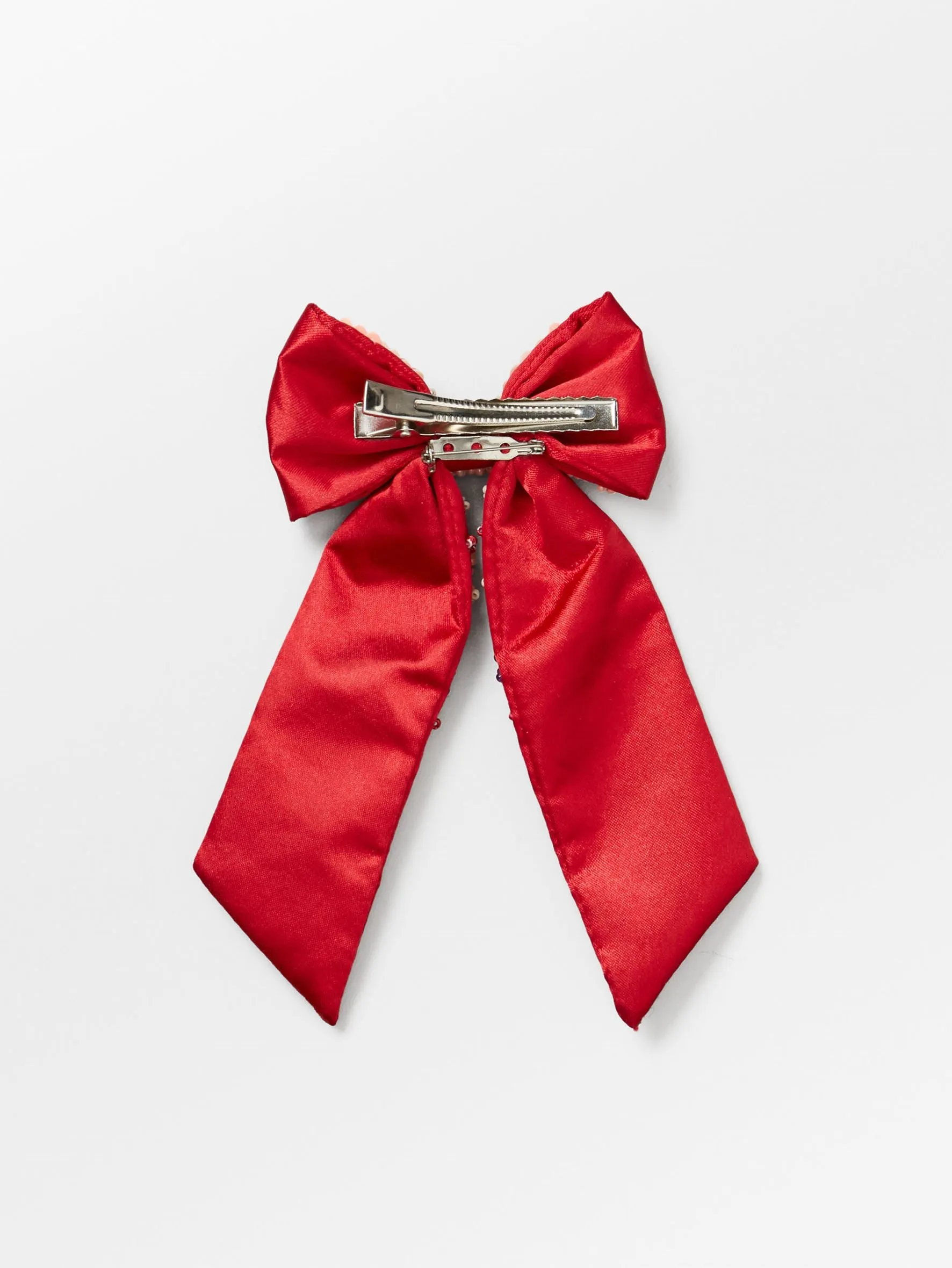 Yvette Beaded Bow Clip